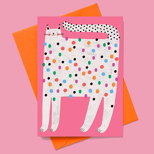 Daria Solak Illustrations - SPOTTED CAT card