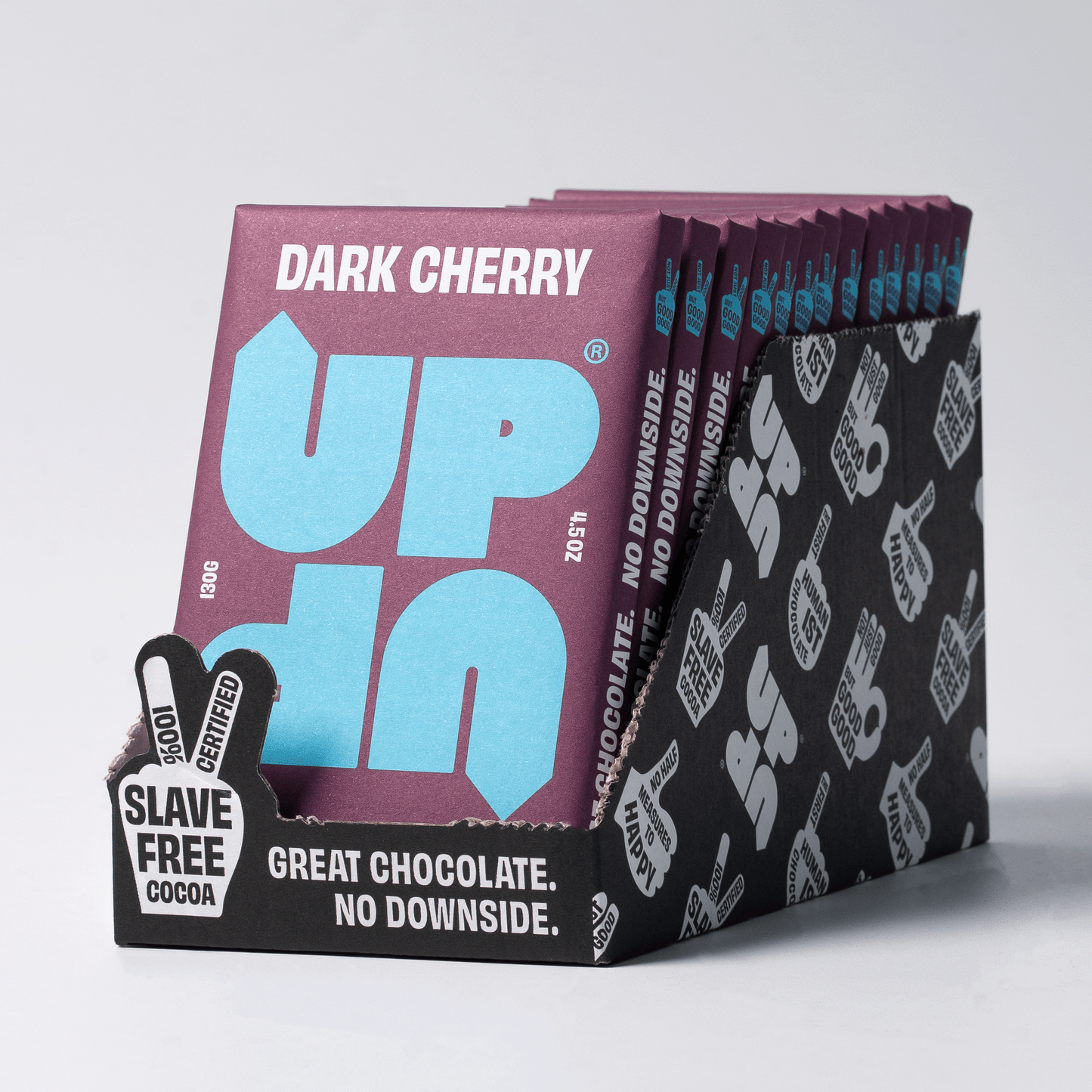 UP-UP Chocolate - Cherry Dark Chocolate Bar 120G/4.2OZ