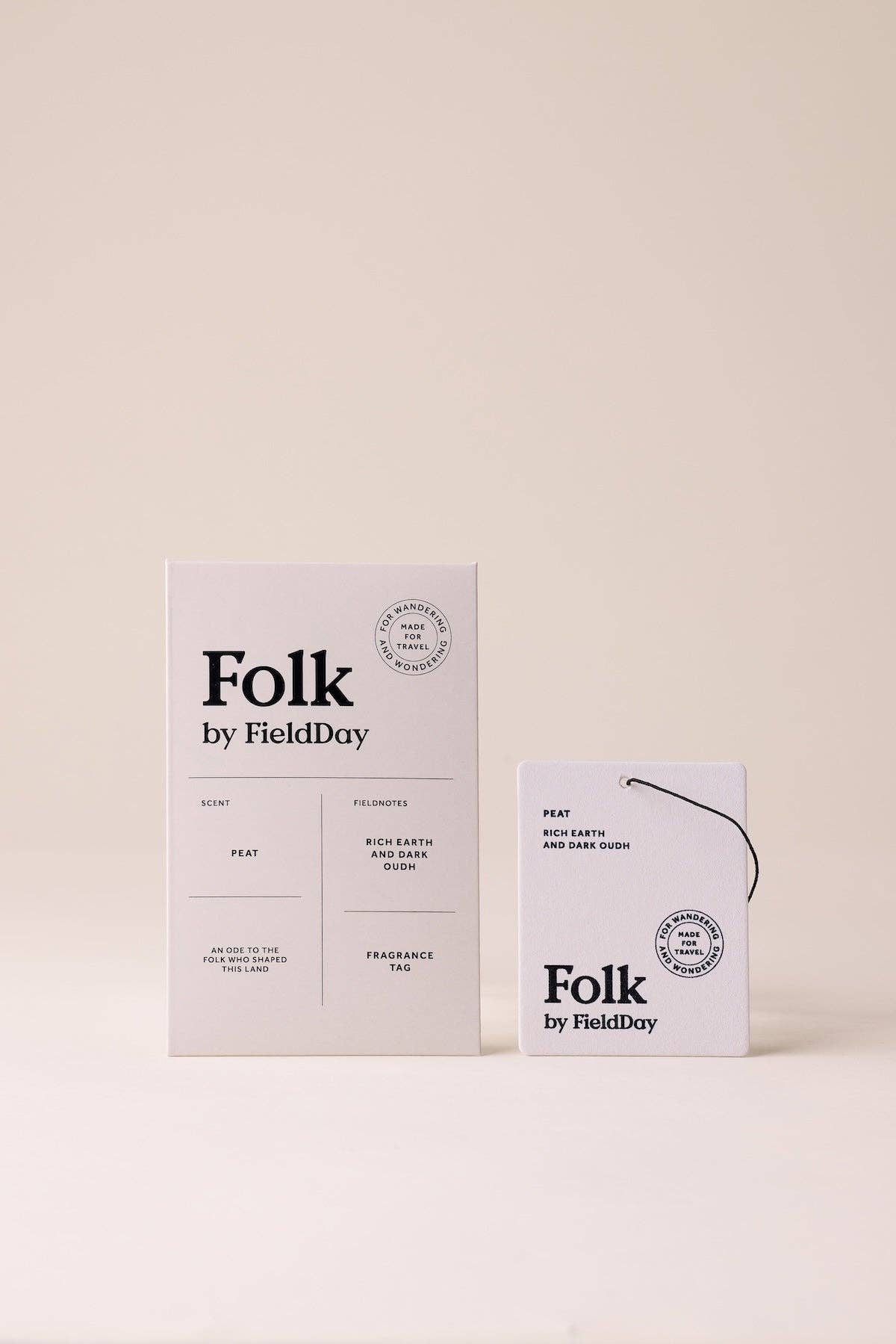 FieldDay Ireland - Peat Folk Fragrance Tag