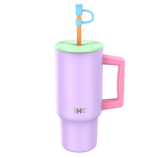 SHO - XL Tumbler┃Insulated Reusable Tumbler: Limited Edition / Neon Nostalgia / 900ml