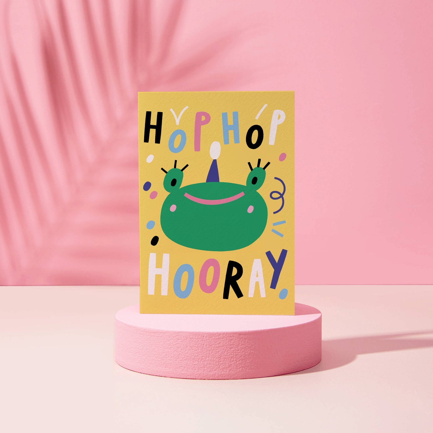 Rumble Cards - Hop Hop Hooray - Birthday Card - Children's Card - Frog