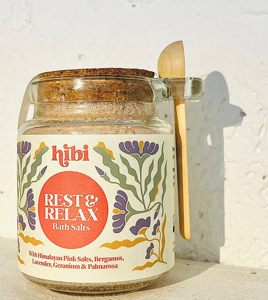 Hibi Botanics Himalayan Pink Salt Bath Soak