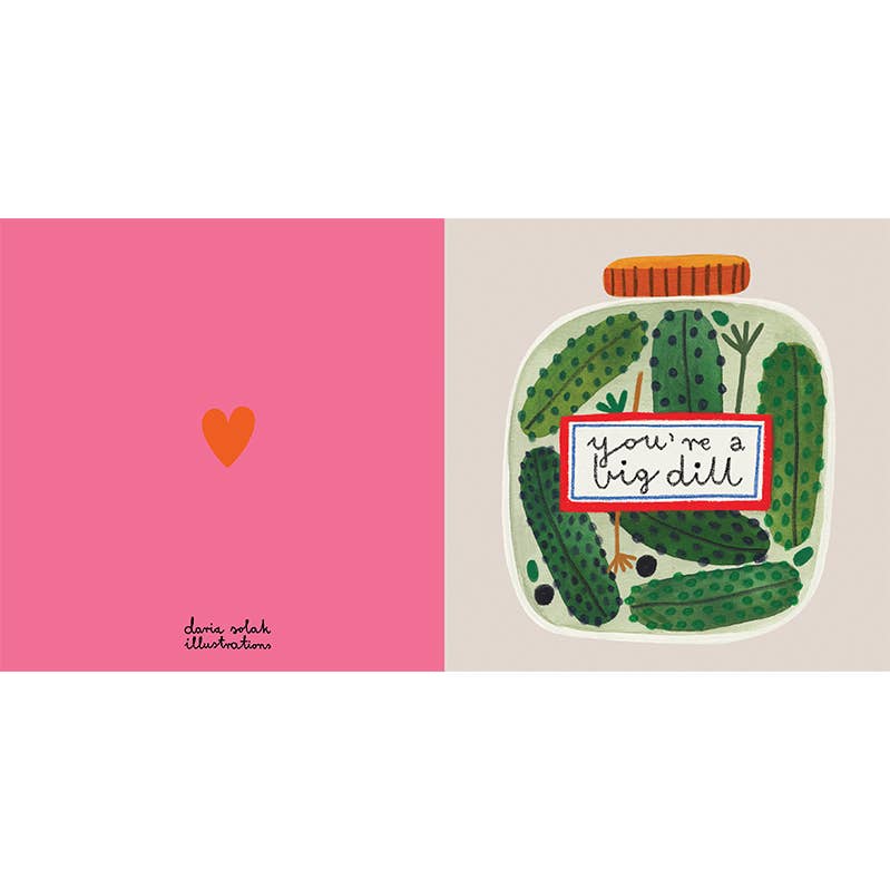Daria Solak Illustrations - YOU'RE A BIG DILL card