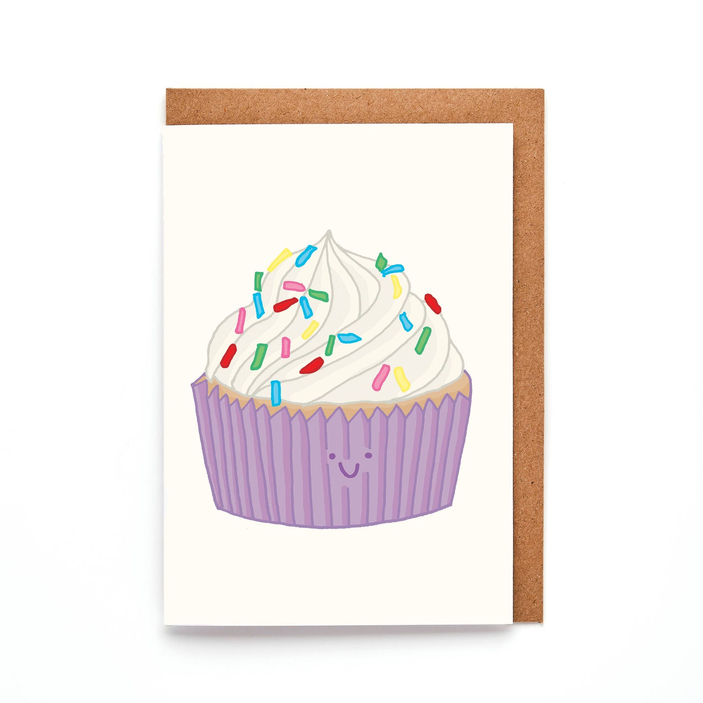 You've Got Pen On Your Face - Birthday Sprinkle Card | Mini Cupcake Card | Cute Cake Card