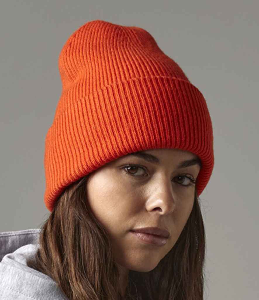 Recycled Deep Cuffed Beanie Sunset