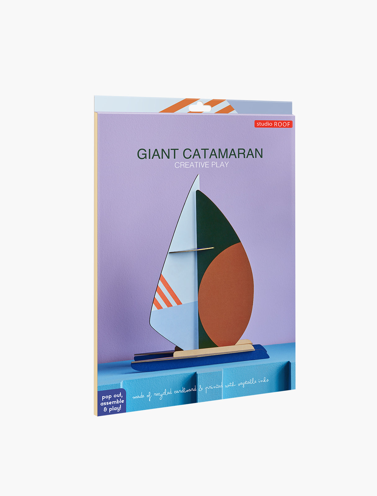 Studio Roof Giant Catarmaran cardboard decoration ornament