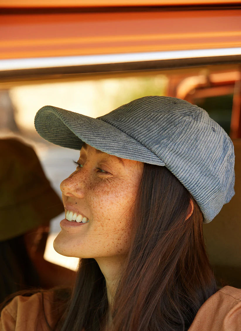 Weld Mfg Corduroy Dad Hat - Slate Blue