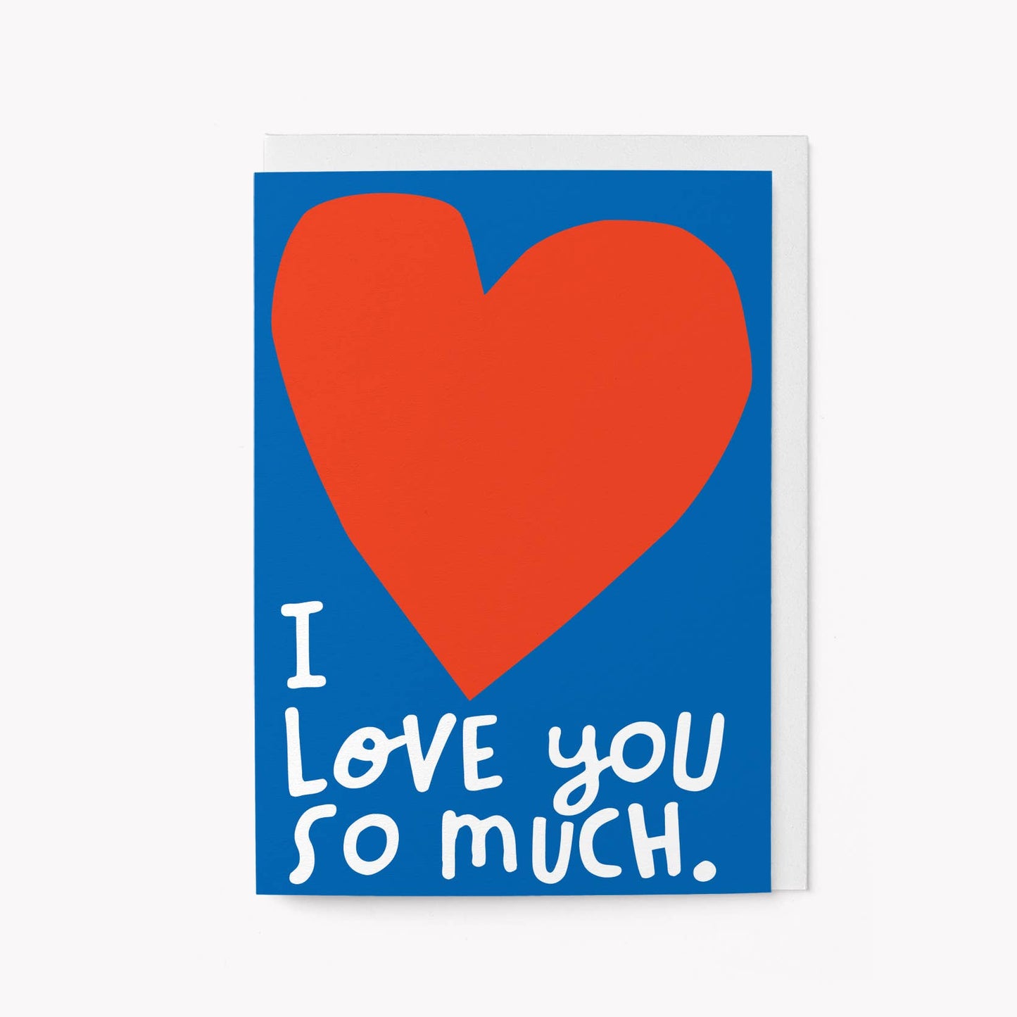 Graphic Factory - I love you so much - Greeting Card: Biodegradable cello