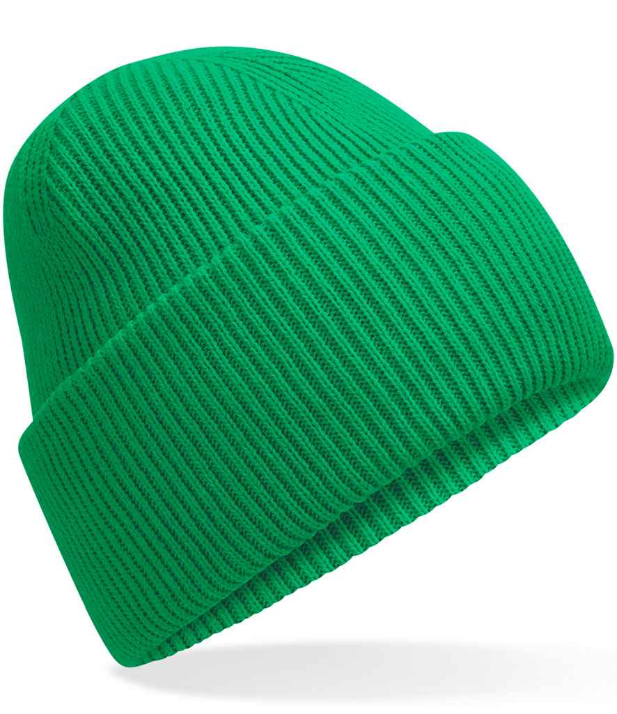 Recycled Deep Cuffed Beanie Kelly Green