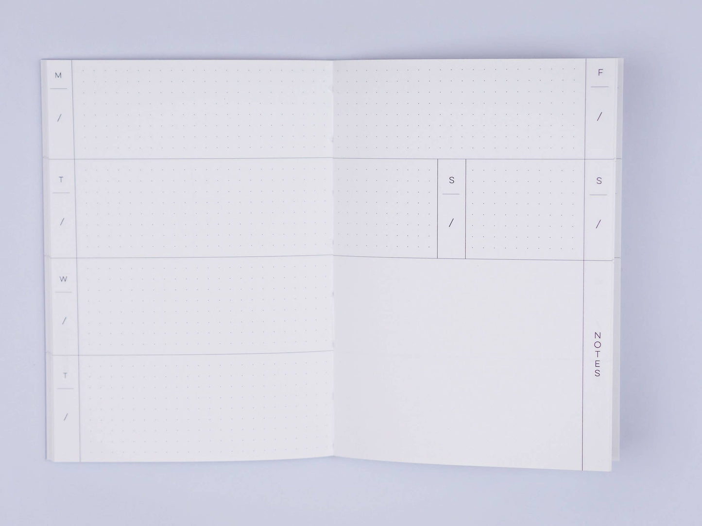 The Completist Ludlow No. 1 Lay Flat Pocket Weekly Planner