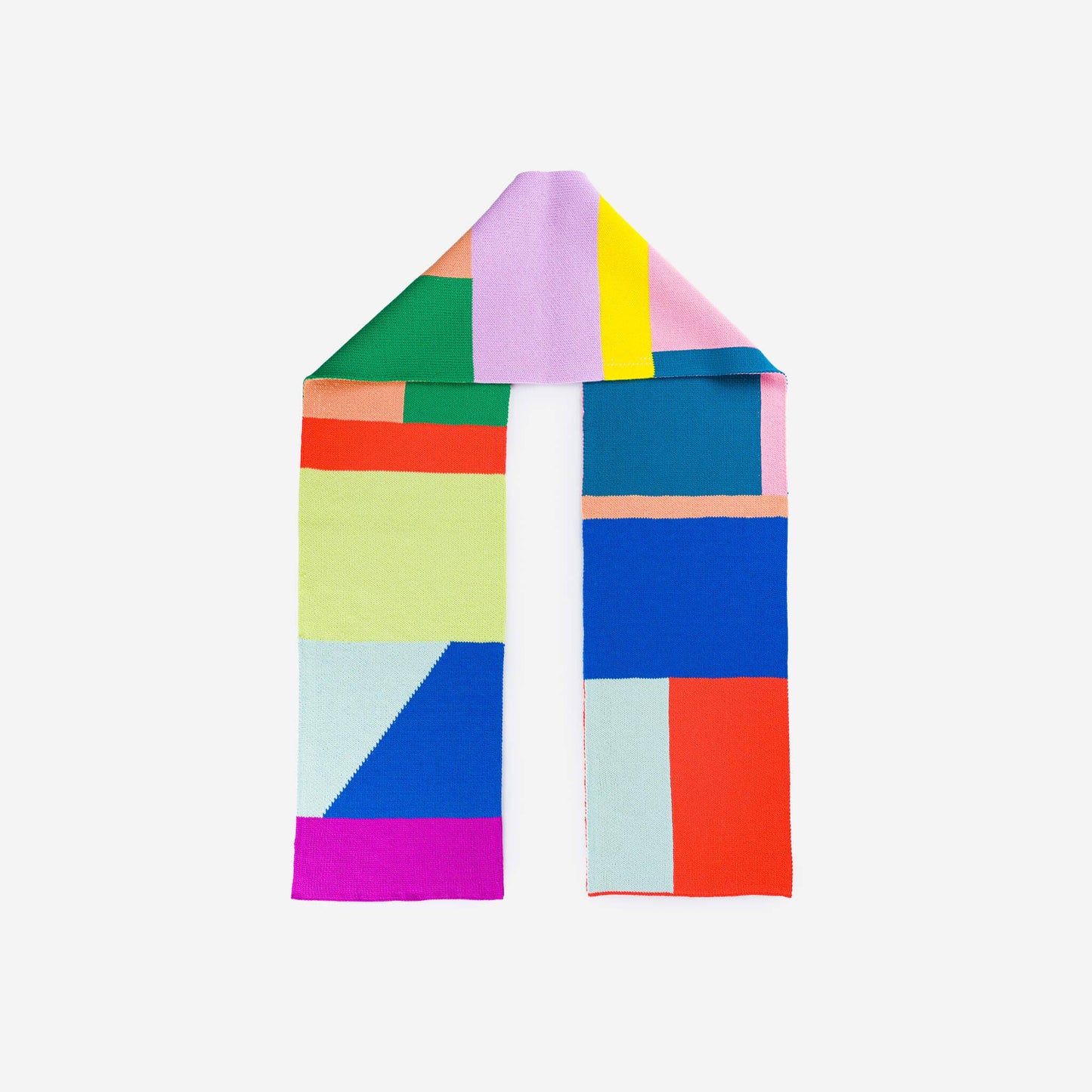 VERLOOP Mismatch Big Scarf: Rainbow