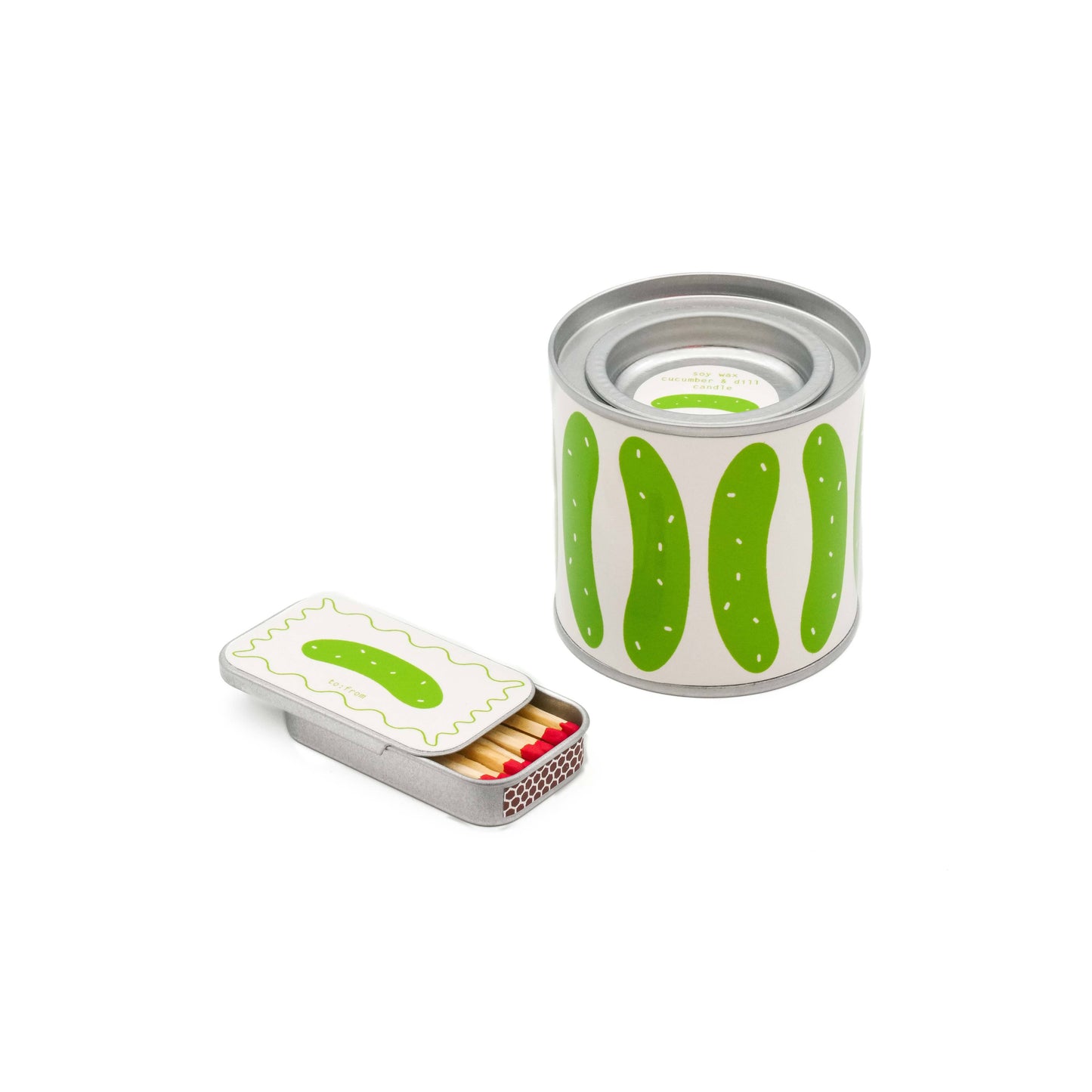 to:from - PICKLES matchbox
