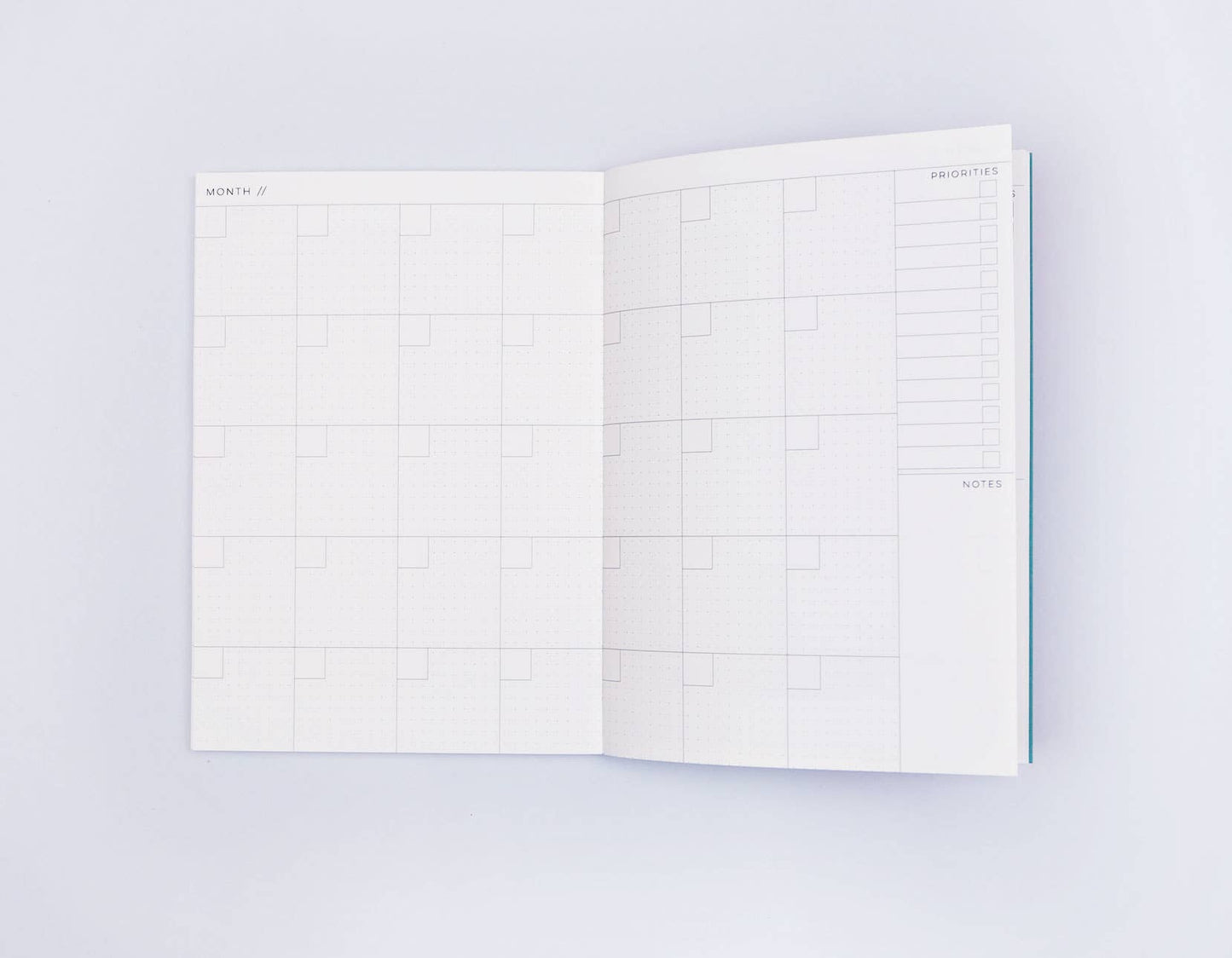 The Completist Gradient No. 1 Weekly Lay Flat Planner Book