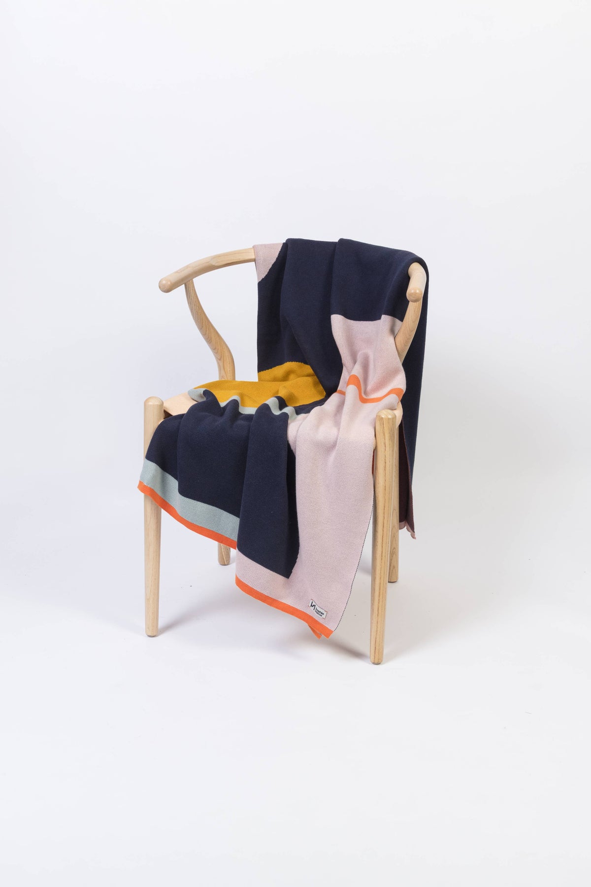 Sophie Home Ltd - Cotton Knit Throw Blanket: Bleecker Multi