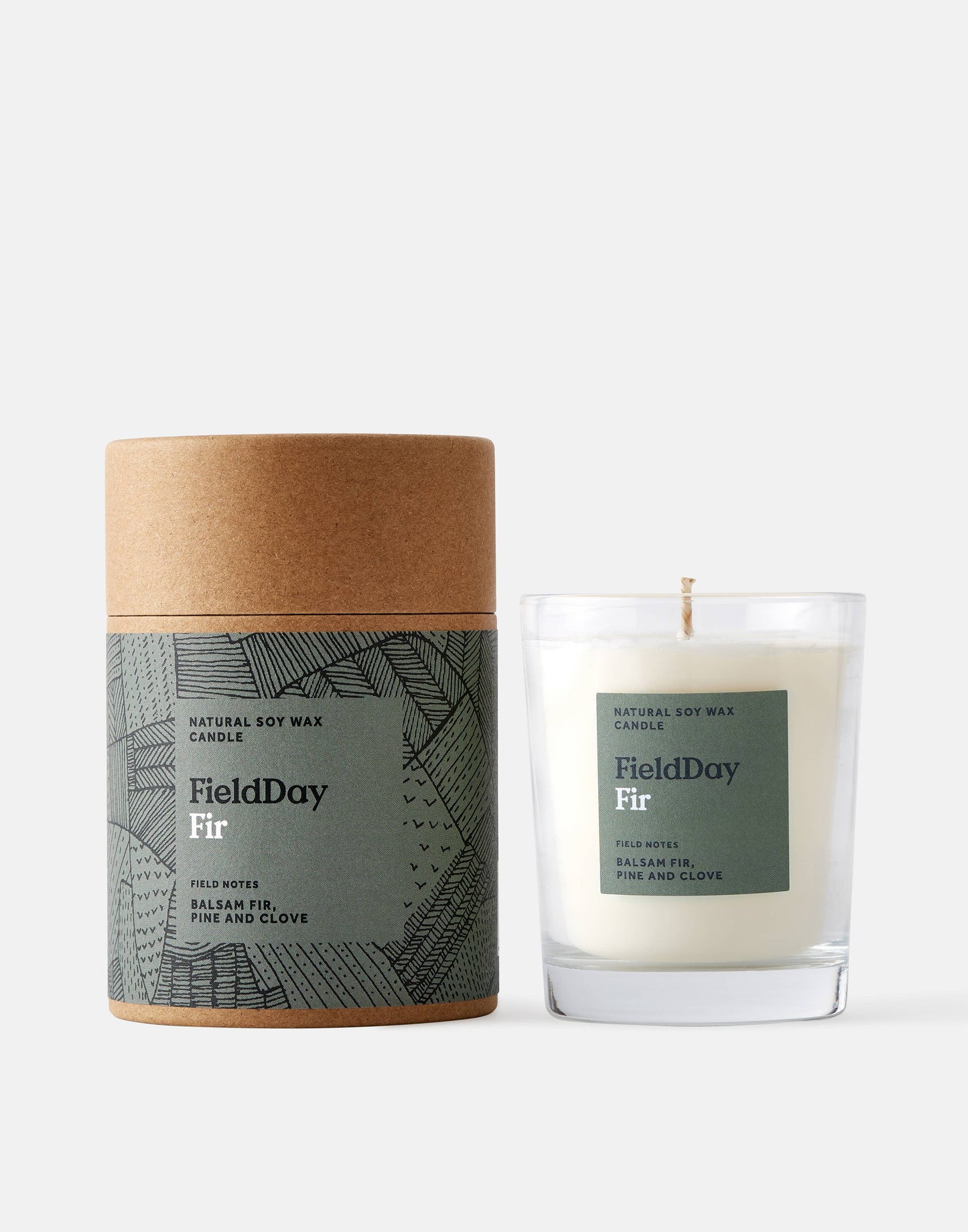 FieldDay Ireland - Christmas Fir Soy Wax Large Candle