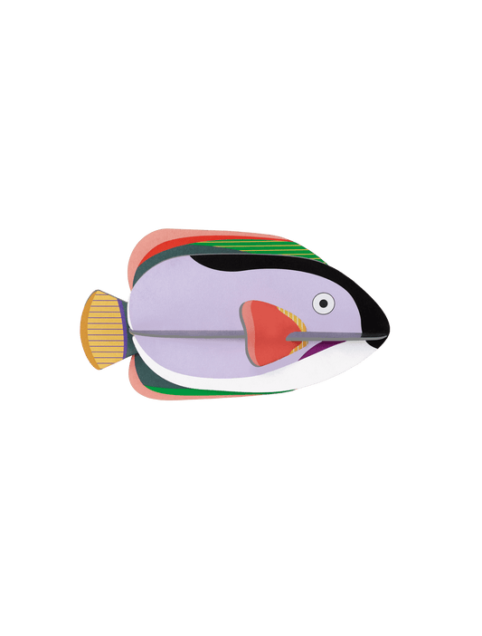 Studio Roof King Angelfish cardboard decoration ornament wall art