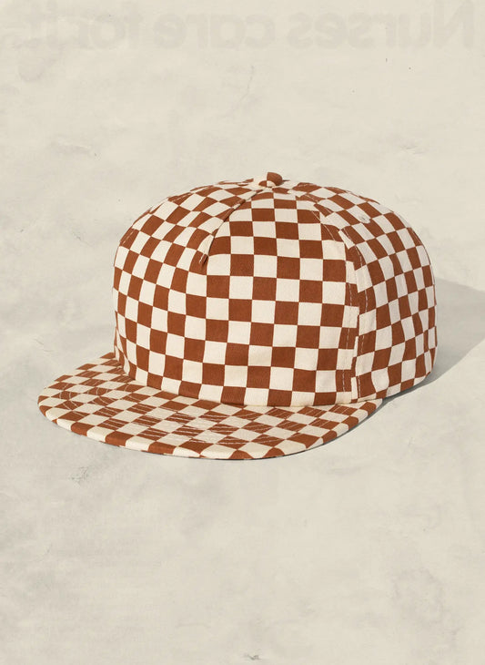 Weld Mfg Checkerboard Field Trip Hat - Rust