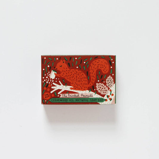 The Printed Peanut Soap Company - Cedarwood Soap Bar