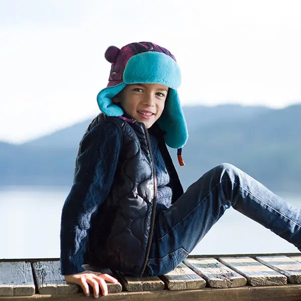 Cool Kids Winter Trapper Hat in Leopard Print – Little Hotdog Watson