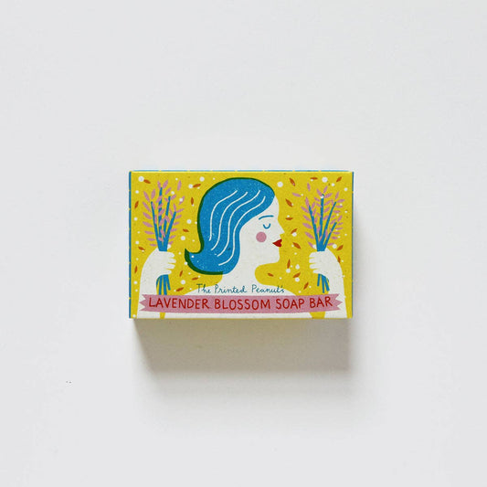 The Printed Peanut Soap Company - Lavender Blossom Soap Bar
