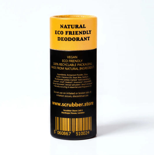 Scrubber Natural Deodorant - Earl Grey & Jasmine