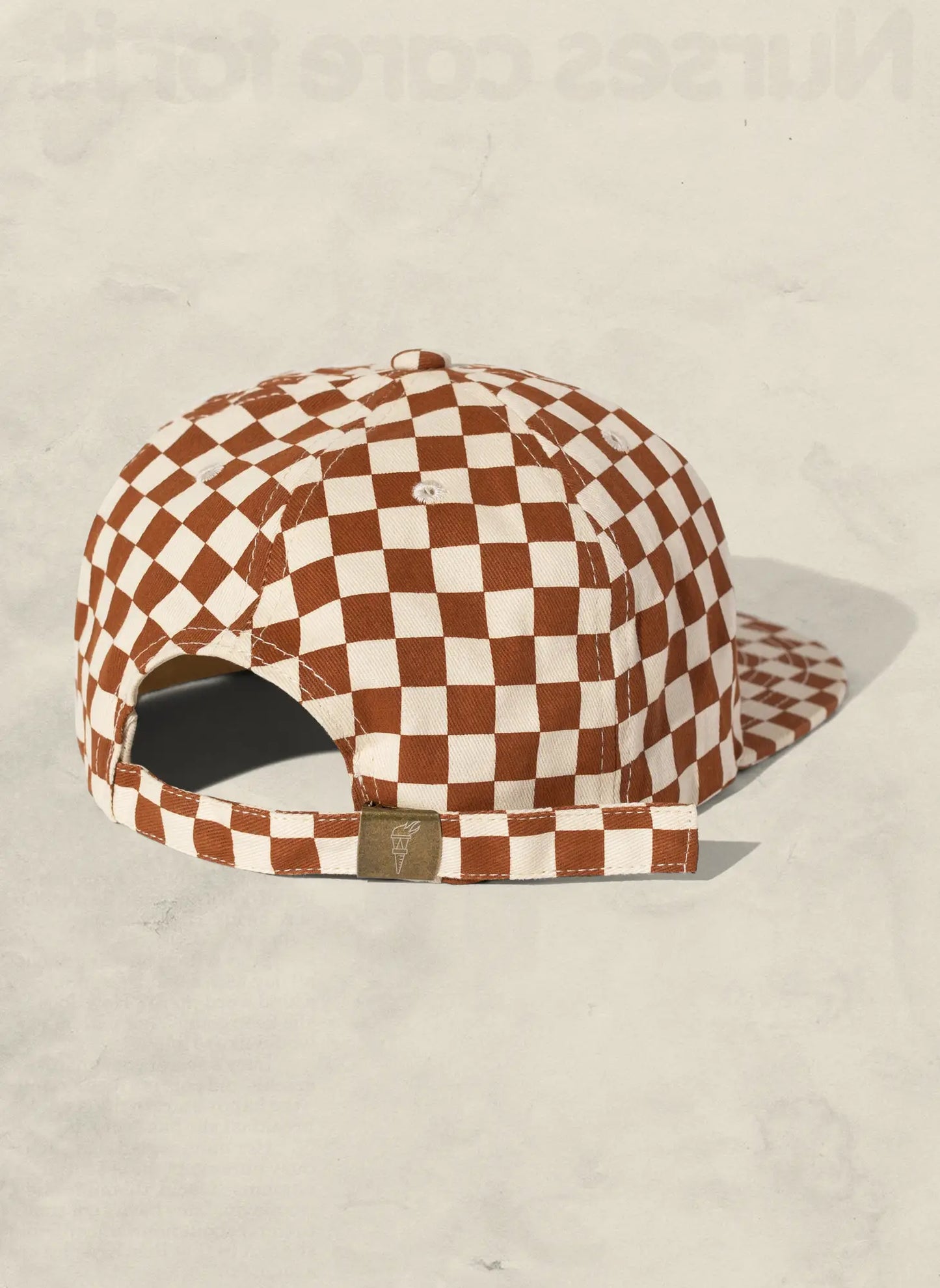 Weld Mfg Checkerboard Field Trip Hat - Rust