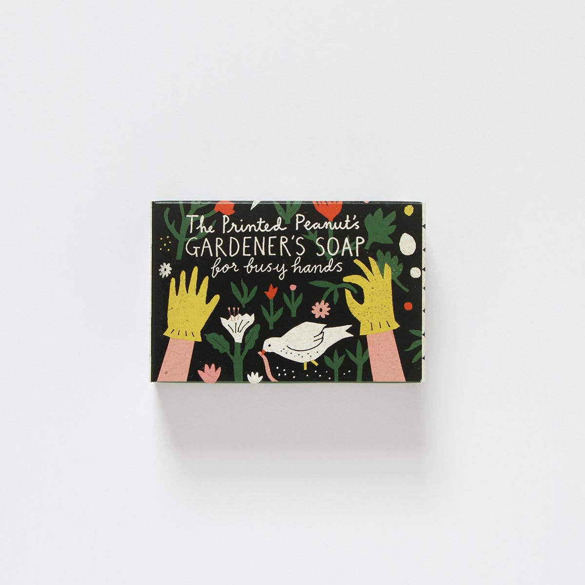 The Printed Peanut Soap Company - Gardener's Poppyseed & Peppermint Soap Bar