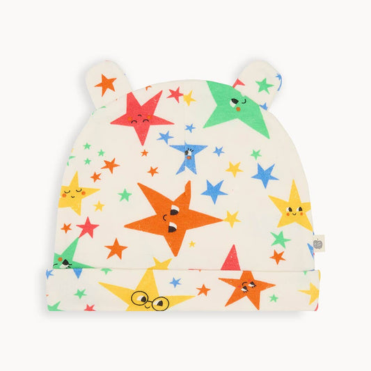The Bonnie Mob Starlight - Baby Beanie Hat With Ears