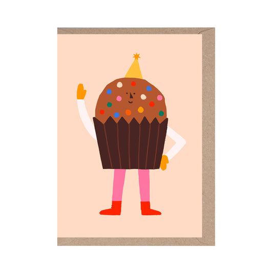 Rumble Cards - Cupcake - Cute - Kids - Greeting Card - Fun
