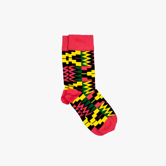 Afropop Socks - Zion Socks Pink