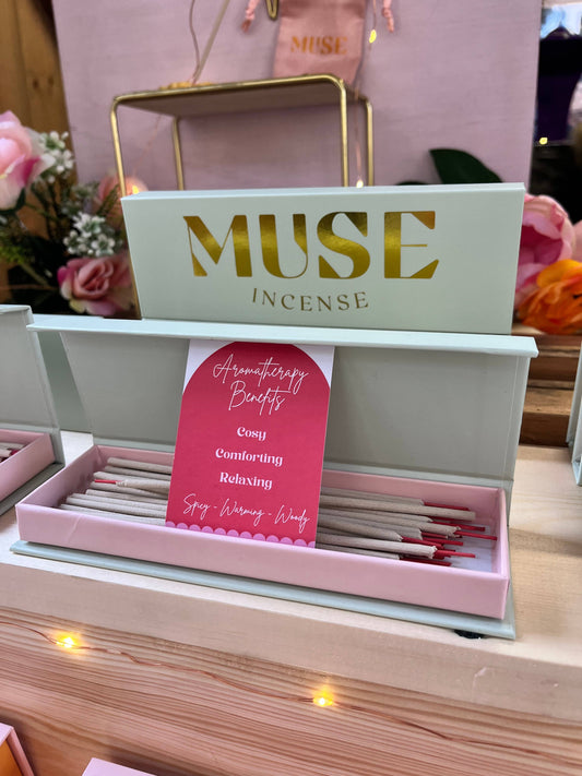 Muse Incense - Clove and Cinnamon Incense - Muse Natural Incense Box