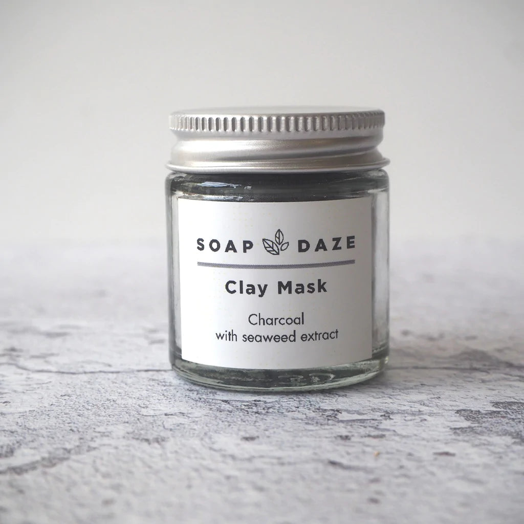 Soap Daze Mini Clay Mask - Charcoal. For oily / acne prone skin