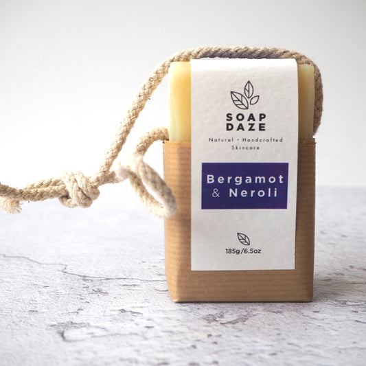 Soap Daze Bergamot and Neroli Soap on a Rope